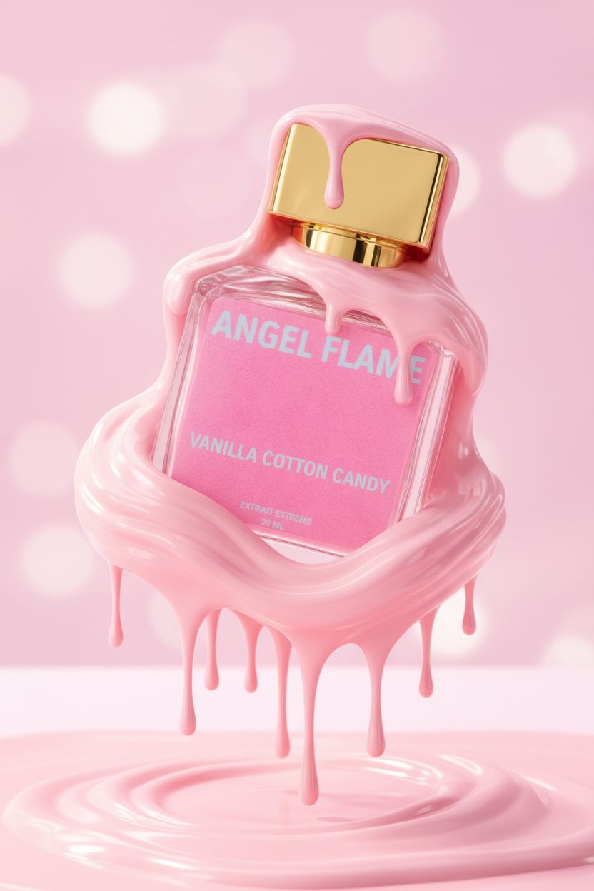 Angel Flame Pink Sugar Custard